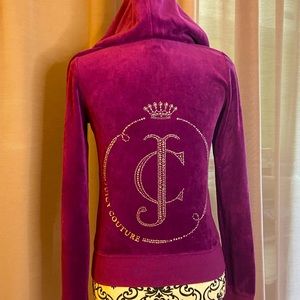 Purple & Silver Juicy Couture Sweater